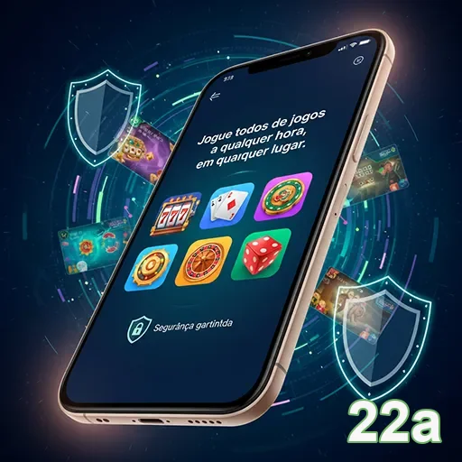 Smartphone com tela do app casino aberto, ambiente de diversão segura