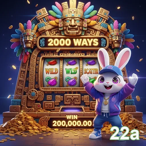 Imagem do jogo 22a-Game07 no site 22a, com elementos visuais dinâmicos e coloridos de um jogo interativo.